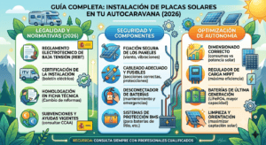 Placas solares para autocaravana