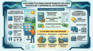 Placas Solares Portátiles: Las Mejores Opciones para Ahorrar en 2026