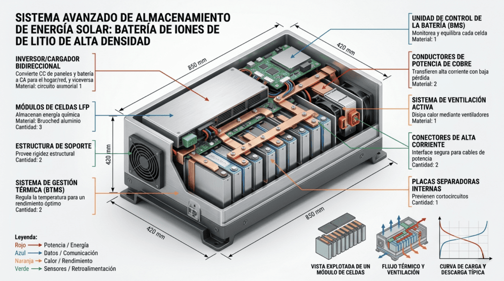 bateria solar