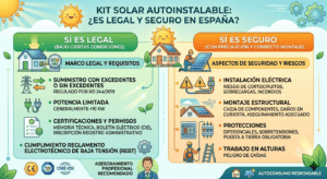 Kit solar autoinstalable