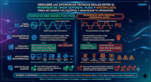 Inversor de Onda Pura vs Modificada: ¿Cuál Elegir?