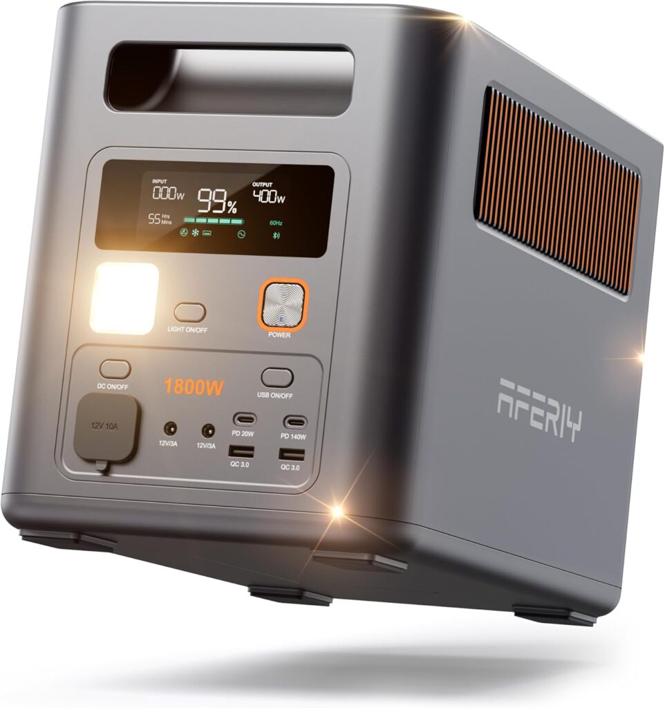 AFERIY Nomad P180 Pro: Análisis y Opinión de la Estación LFP
