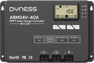 Dyness MPPT 40A Controlador de Carga Solar 12V/24V Automático
