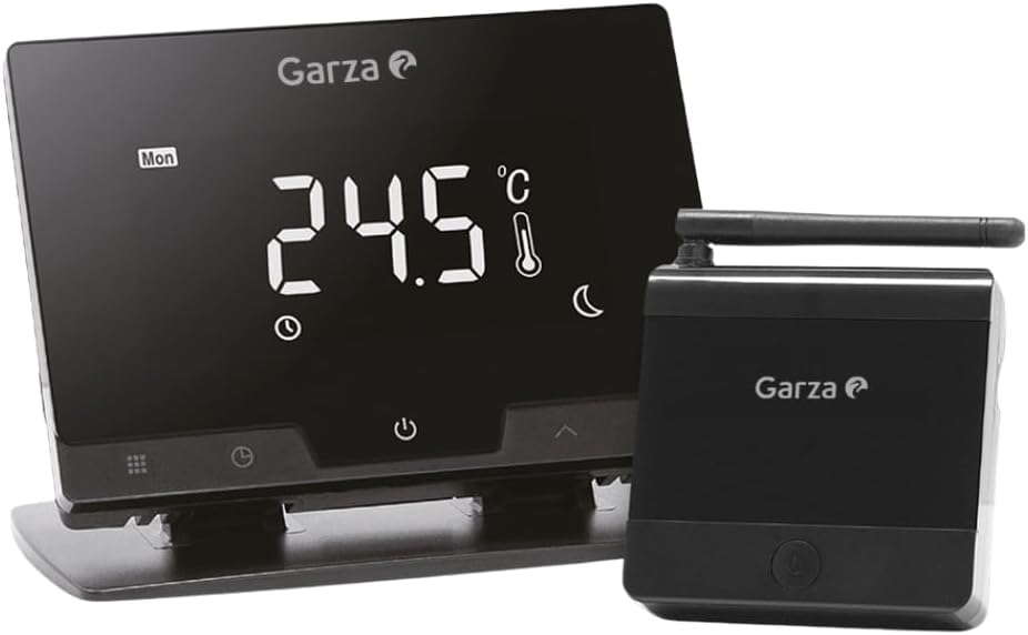 Garza - Termostato de 2 Hilos Wi-Fi Inteligente para Caldera y Calefacción